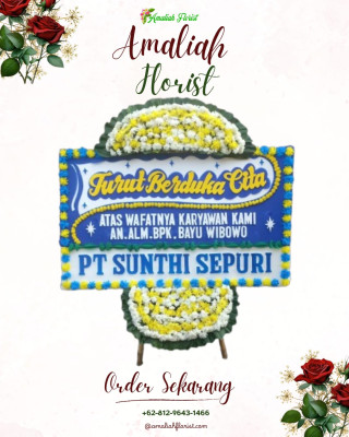 Papan Bunga Duka di Medang